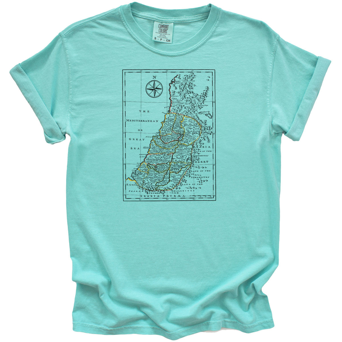 Map of the Promised Land - Antique Israel Map
