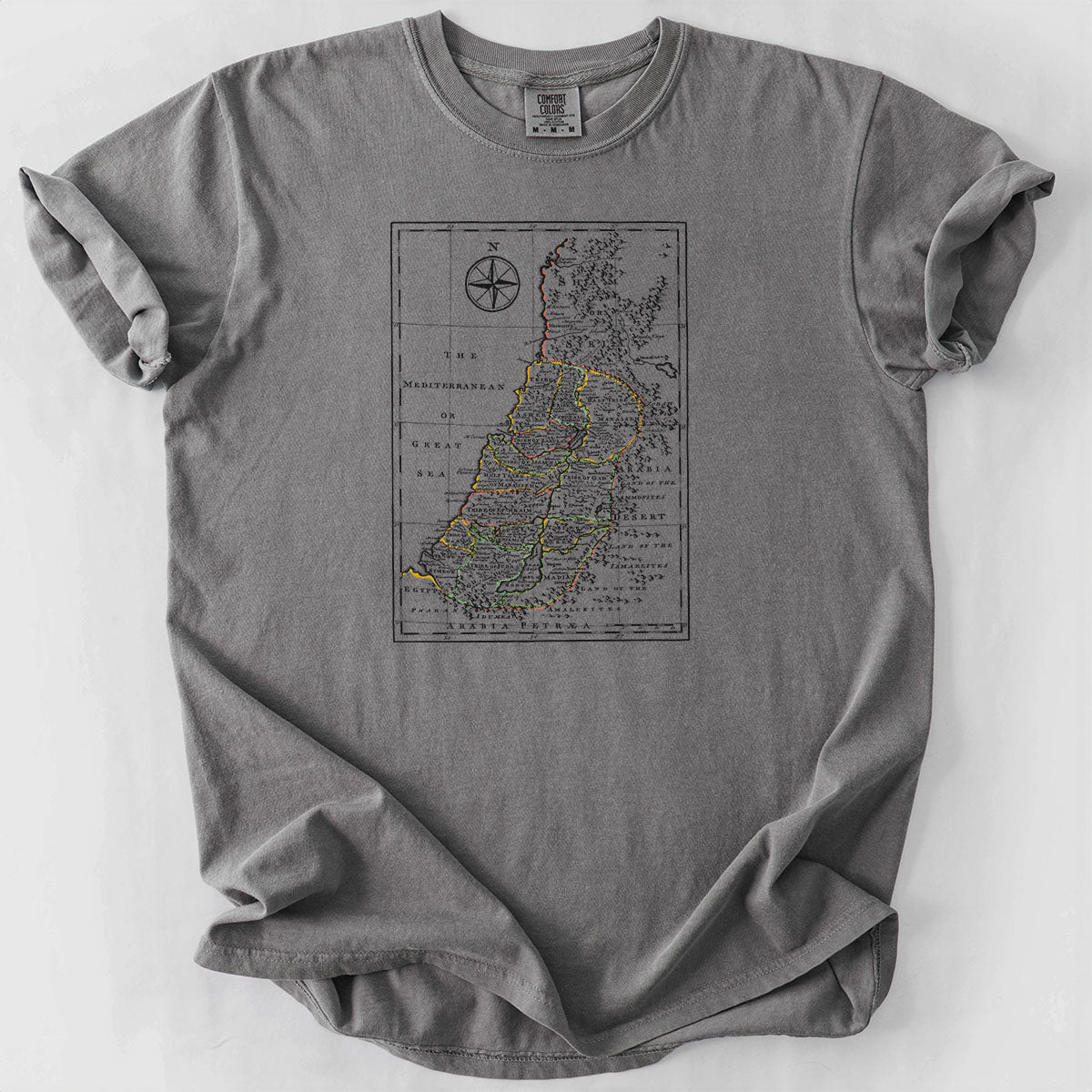 Map of the Promised Land - Antique Israel Map