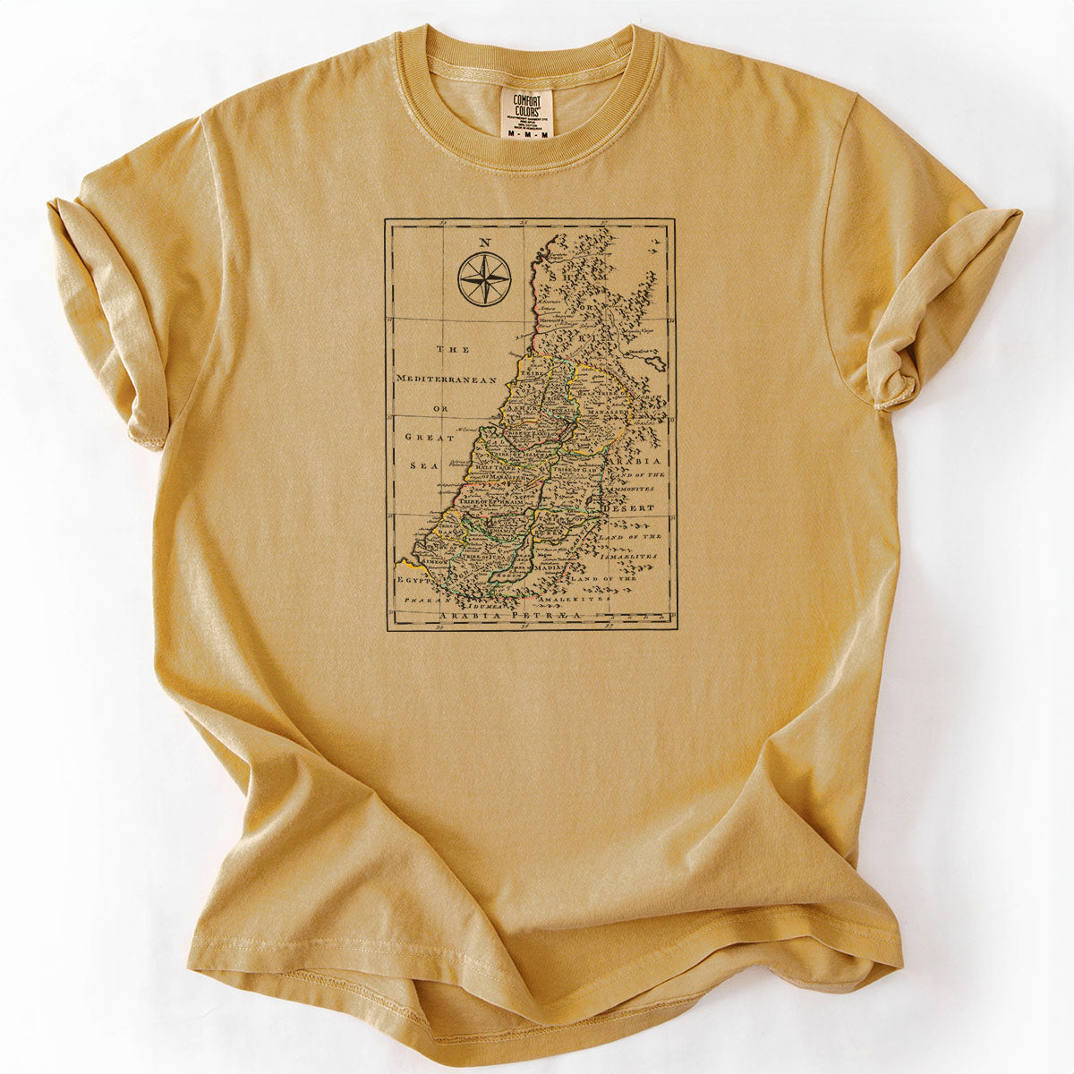 Map of the Promised Land - Antique Israel Map