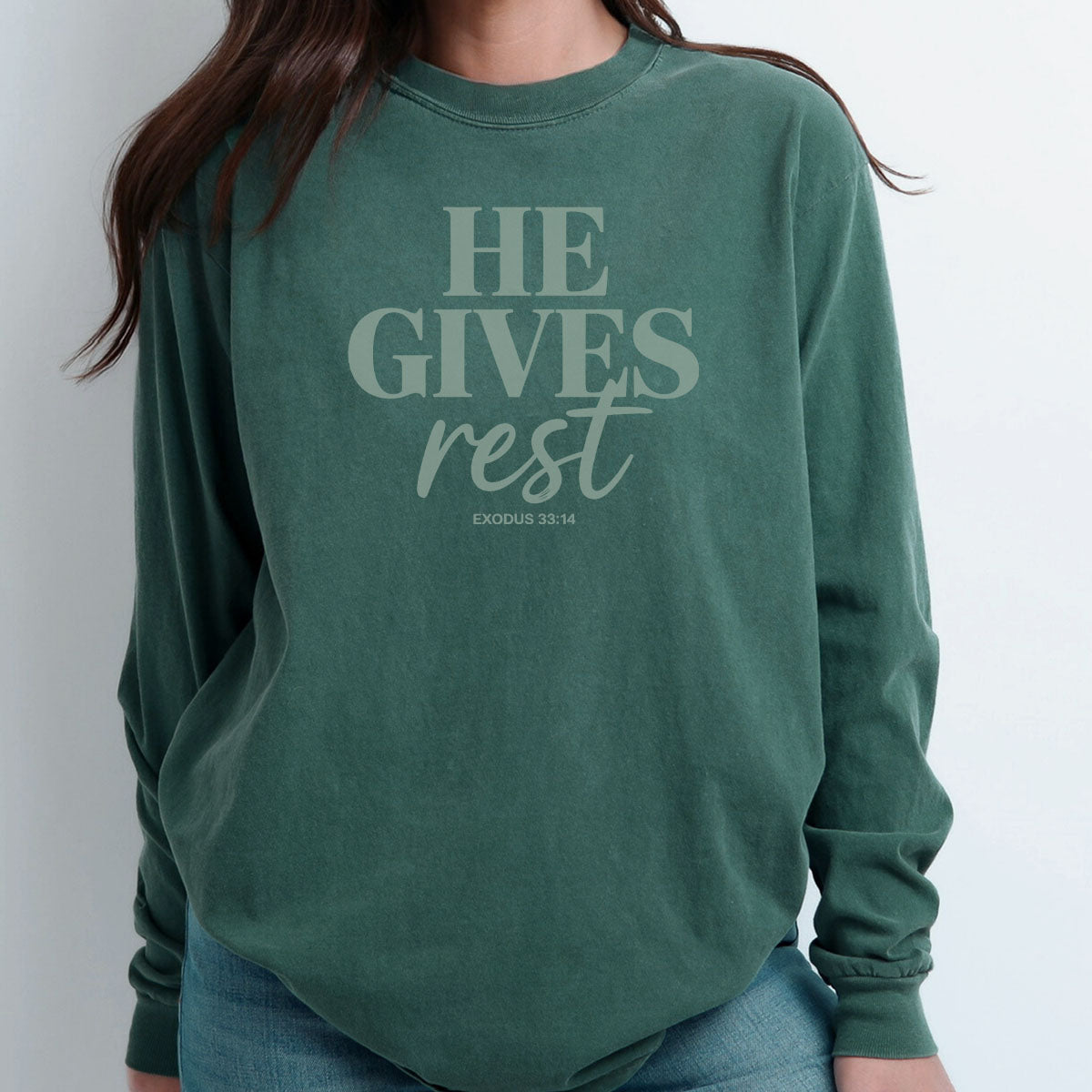 He Gives Rest