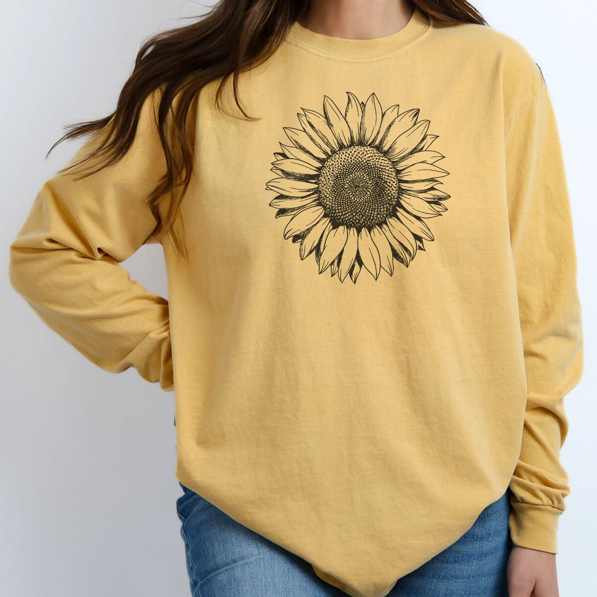 Sunflower Drawing