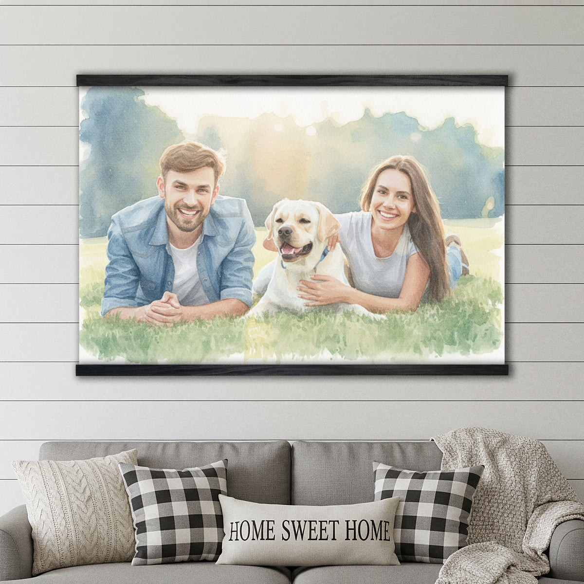 Turn Your Photo into a Custom Watercolor Painting