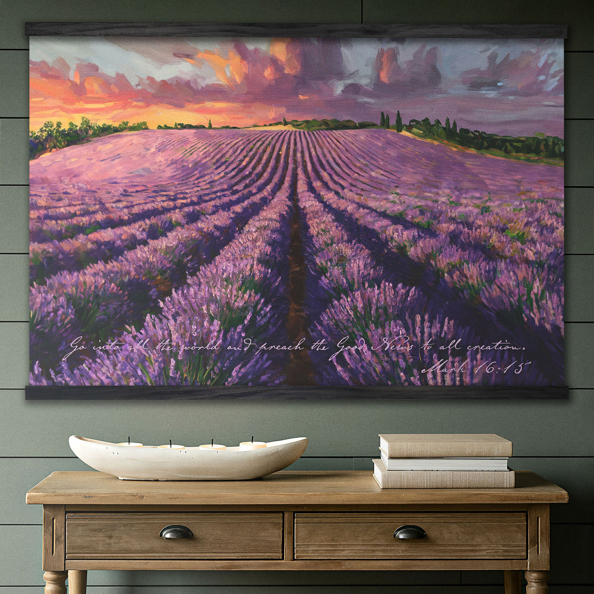 French Lavender Fields - Preach the Good News to All Creation
