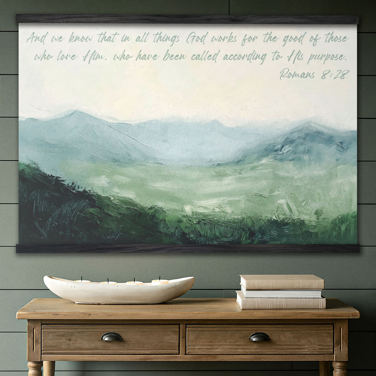 Abstract Rolling Hills - Called According to His Purpose