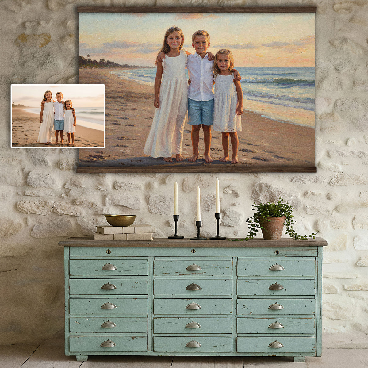Custom Wall Art - Turn Your Photo into a Canvas Painting
