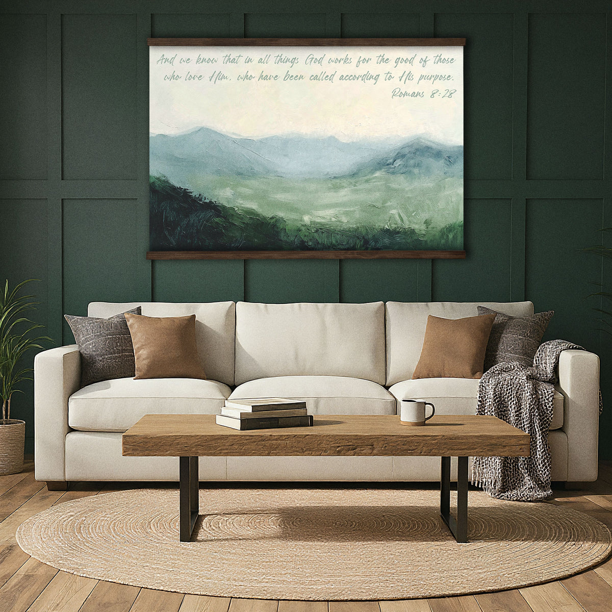 Abstract Rolling Hills - Called According to His Purpose