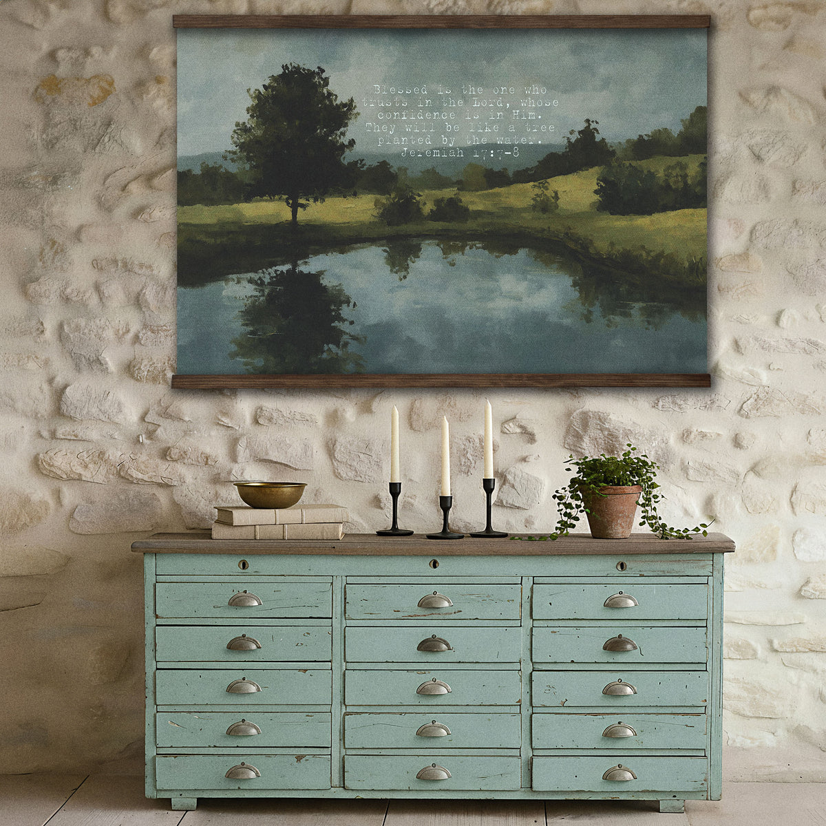 Blessed is the One Who Trusts in the Lord - A Tree Planted by the Water