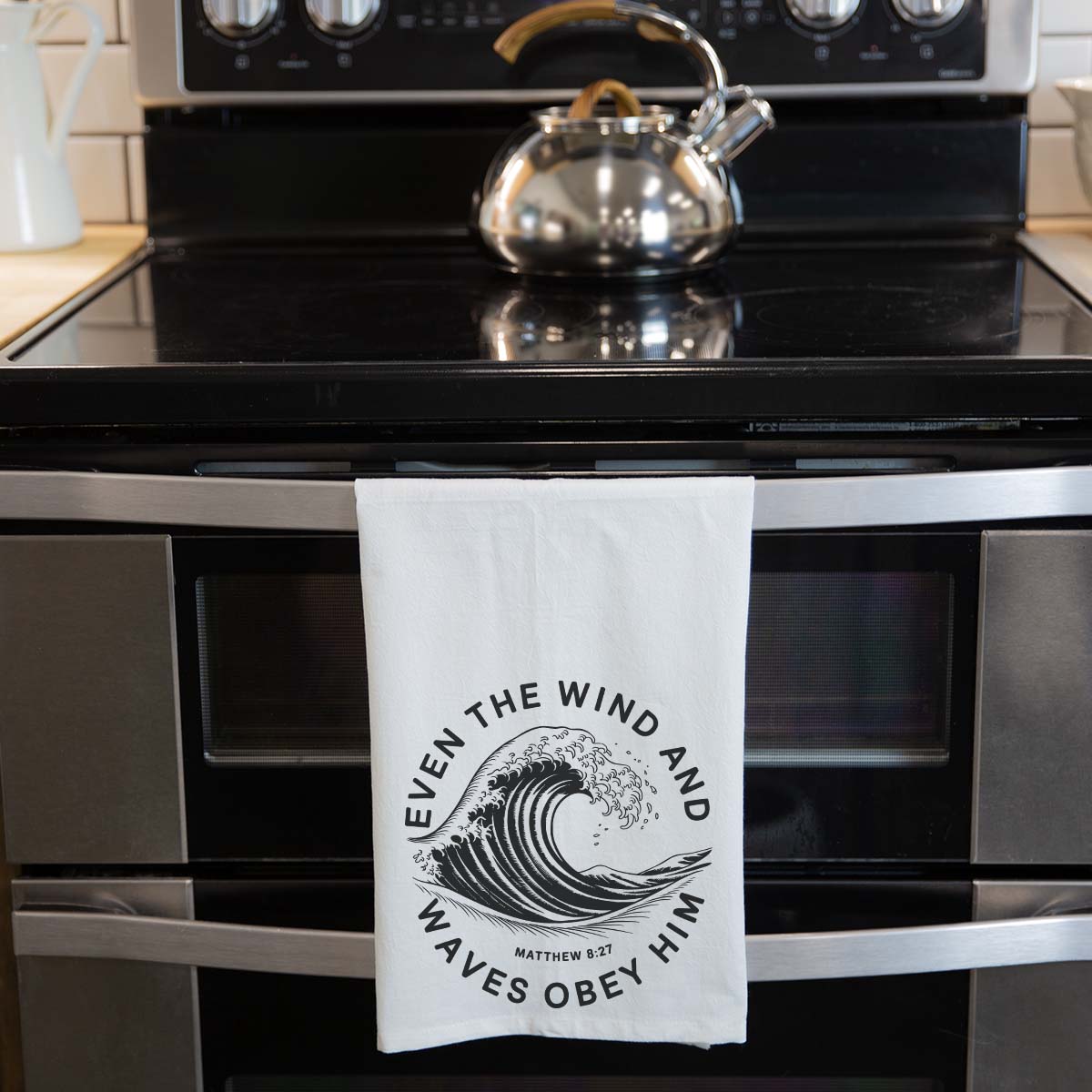 Even the Wind and Waves Obey Him Towel