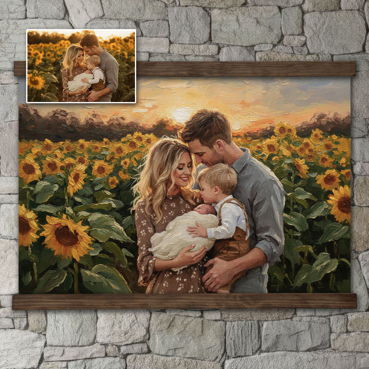 Custom Wall Art - Turn Your Photo into a Canvas Painting