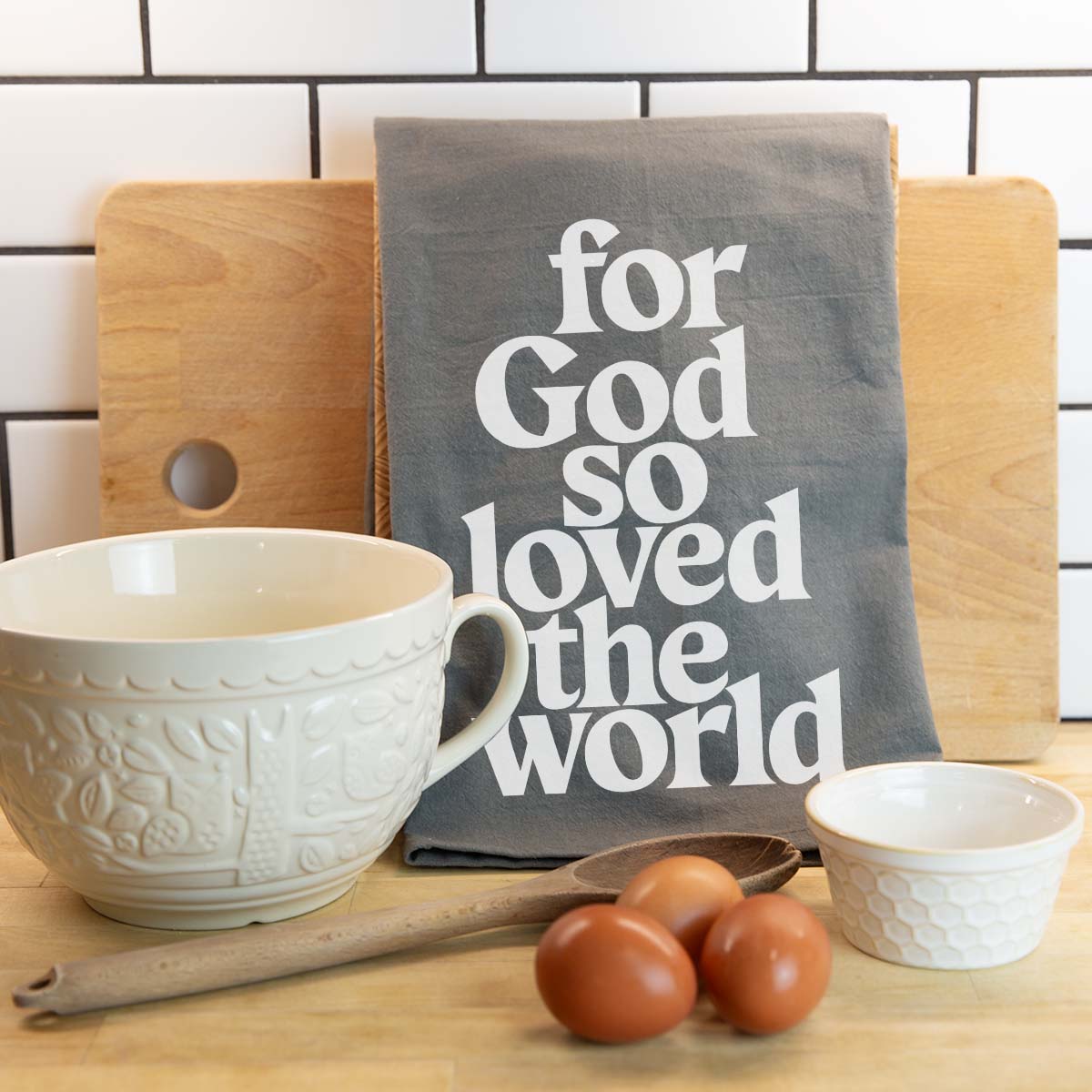 For God So Loved the World Towel