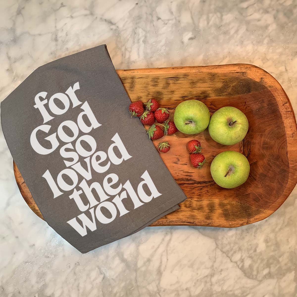 For God So Loved the World Towel