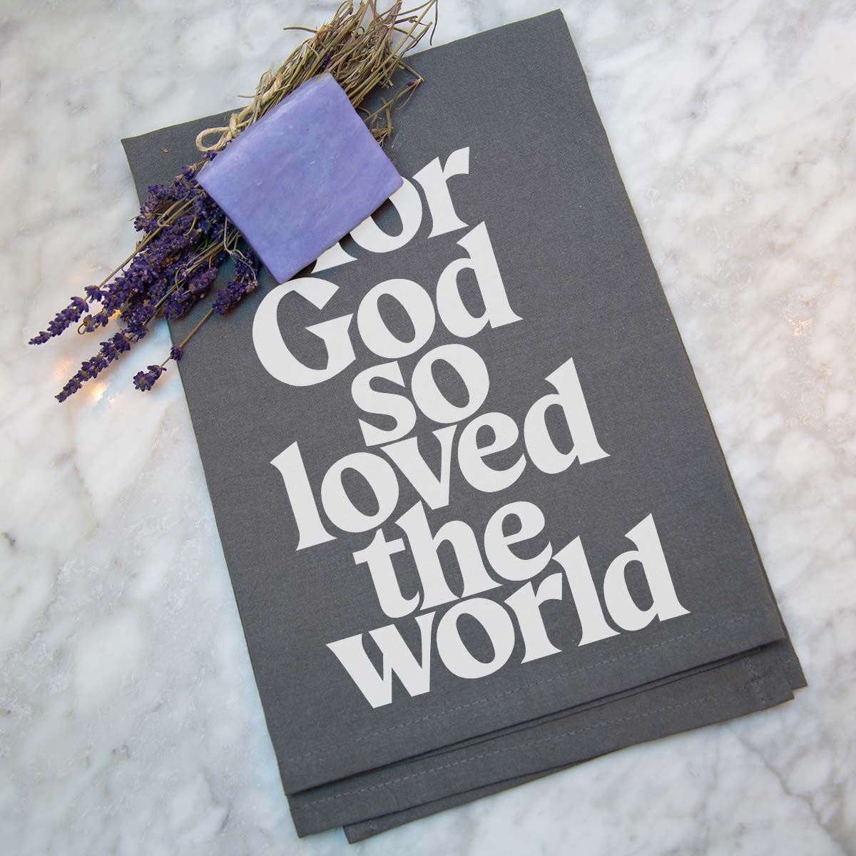 For God So Loved the World Towel