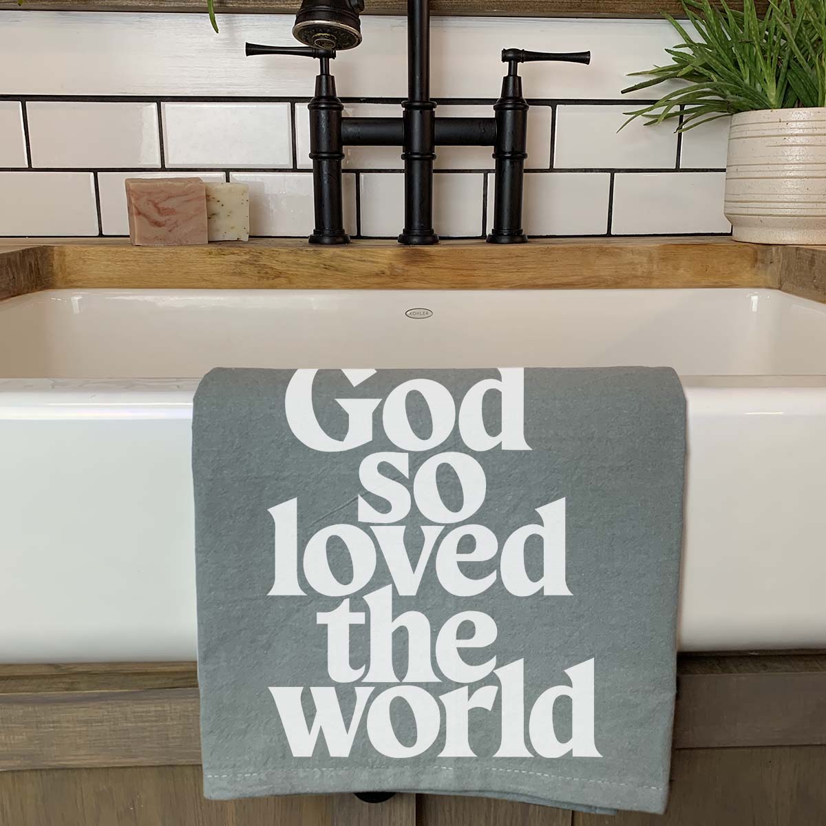 For God So Loved the World Towel