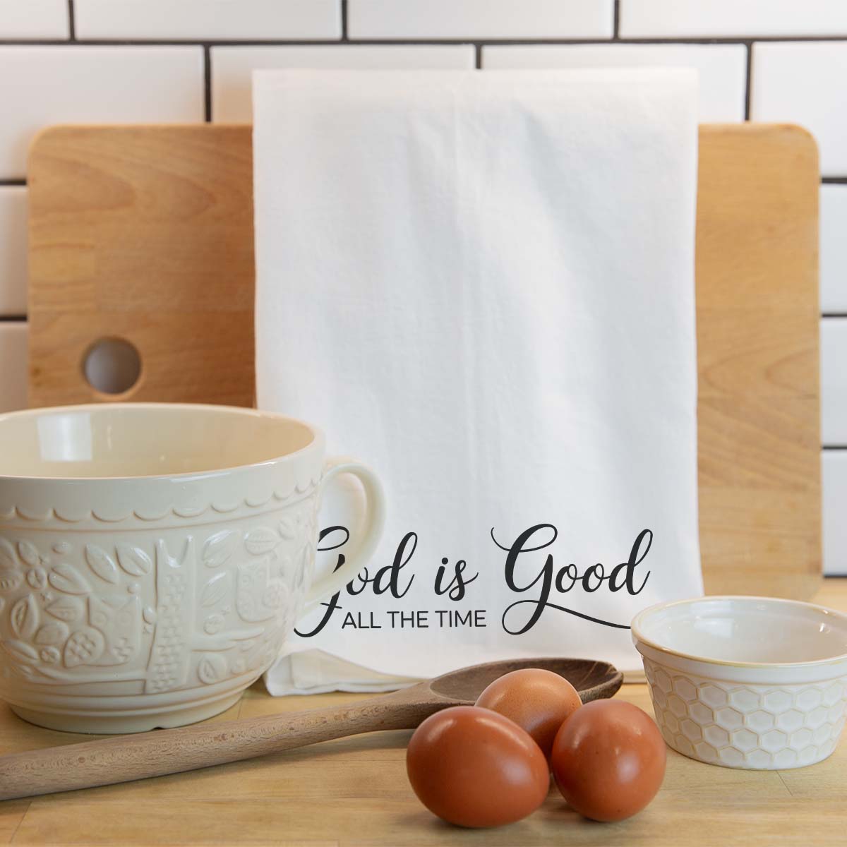 God is Good Towel