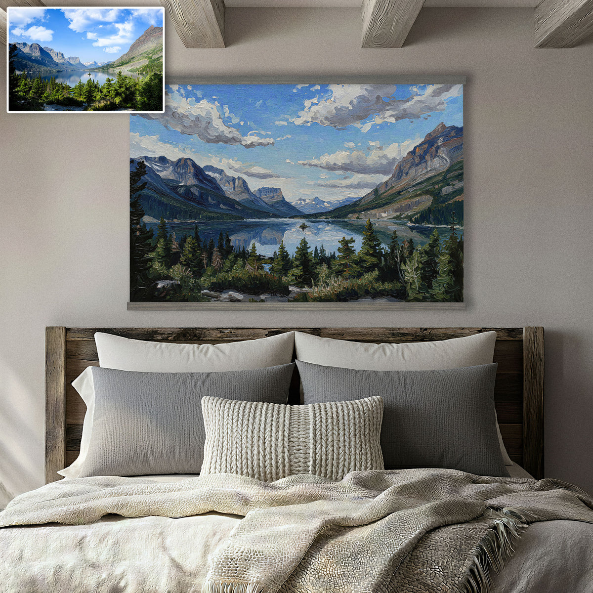 Custom Wall Art - Turn Your Photo into a Canvas Painting