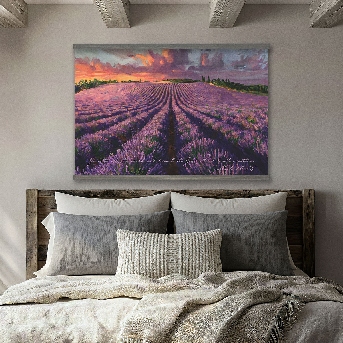 French Lavender Fields - Preach the Good News to All Creation