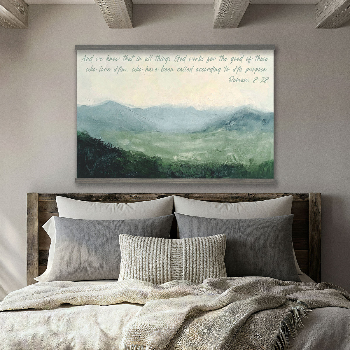 Abstract Rolling Hills - Called According to His Purpose