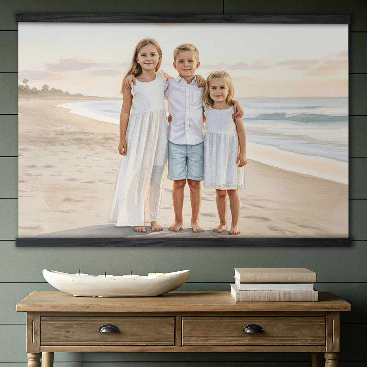 Turn Your Photo into a Custom Watercolor Painting