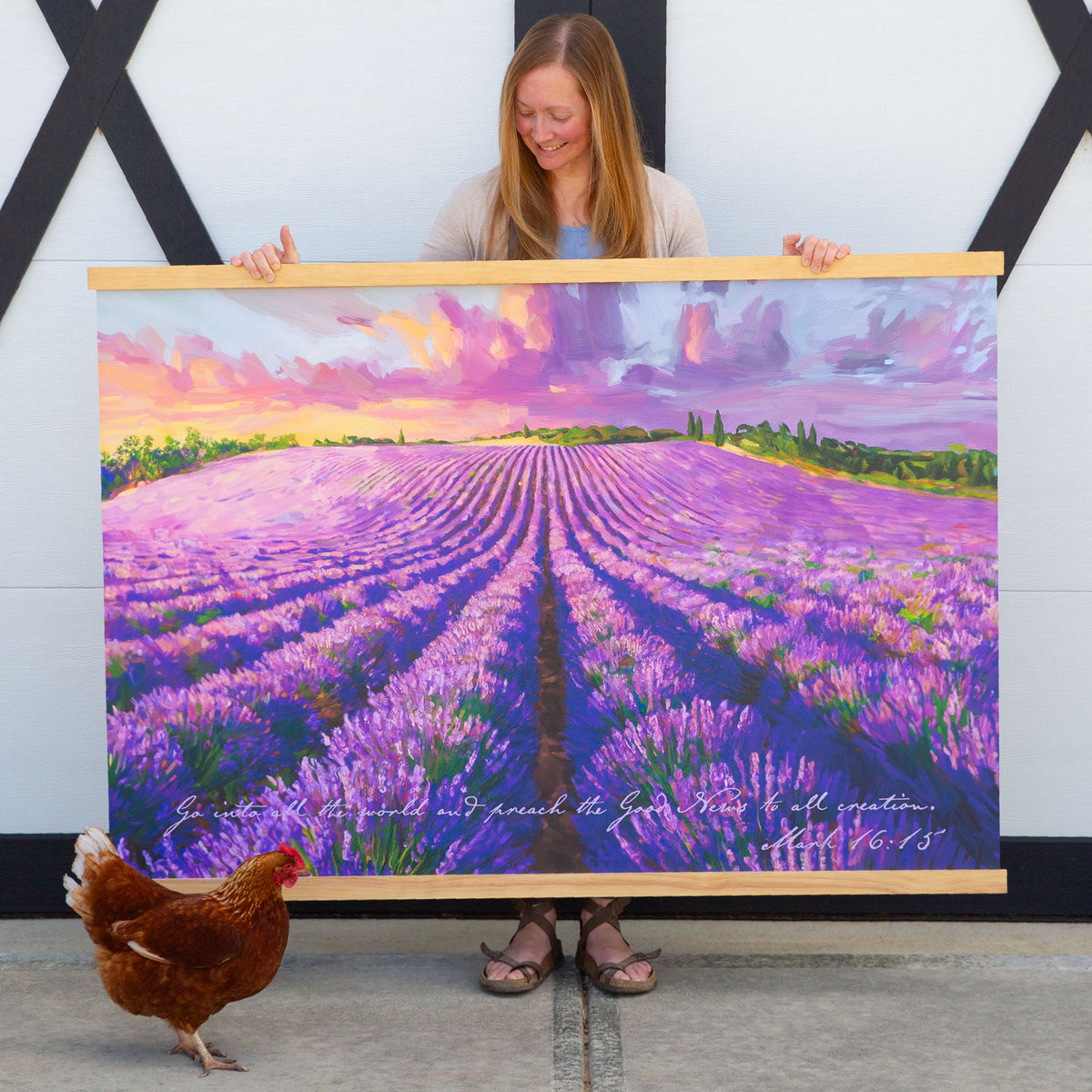French Lavender Fields - Preach the Good News to All Creation