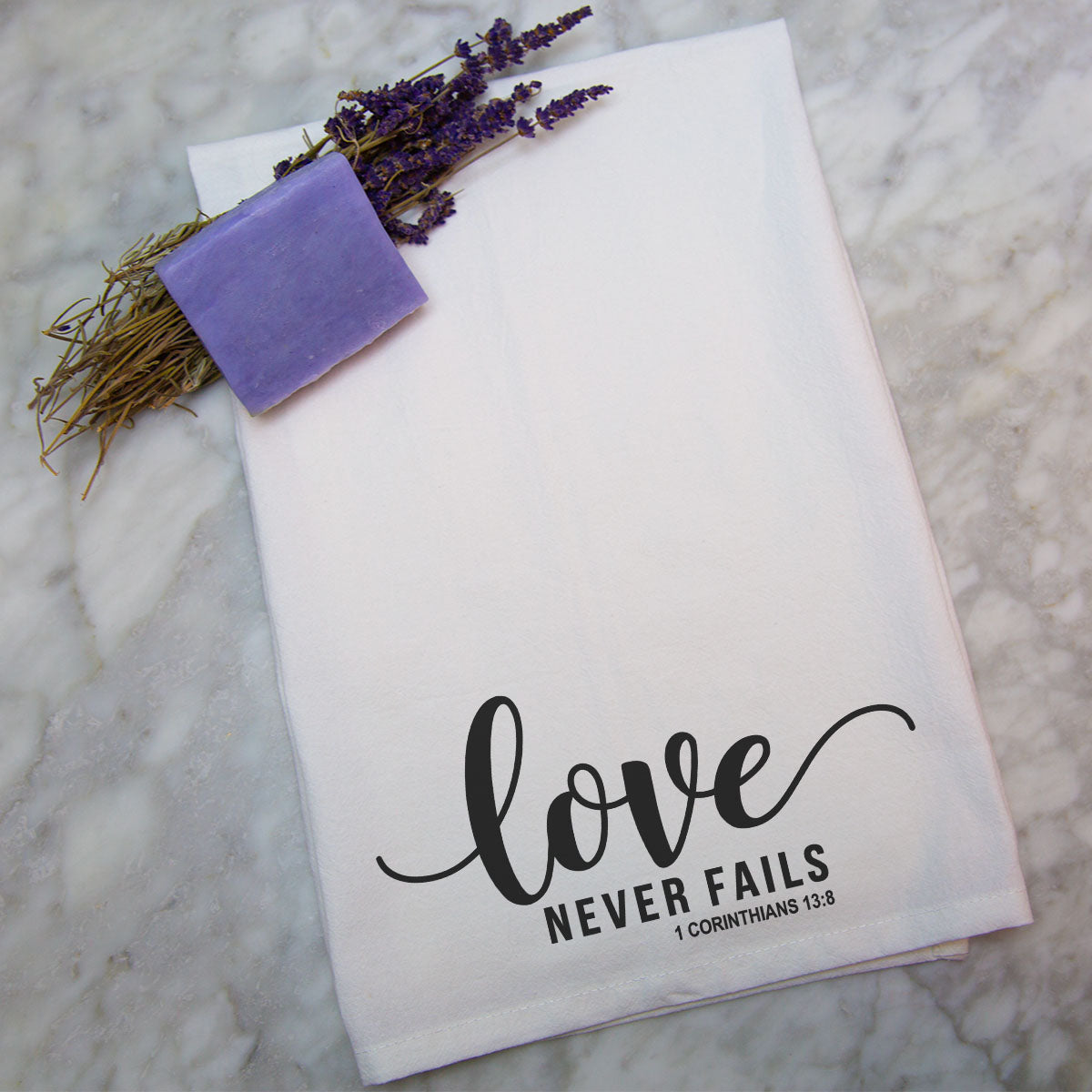 Love Never Fails Towel