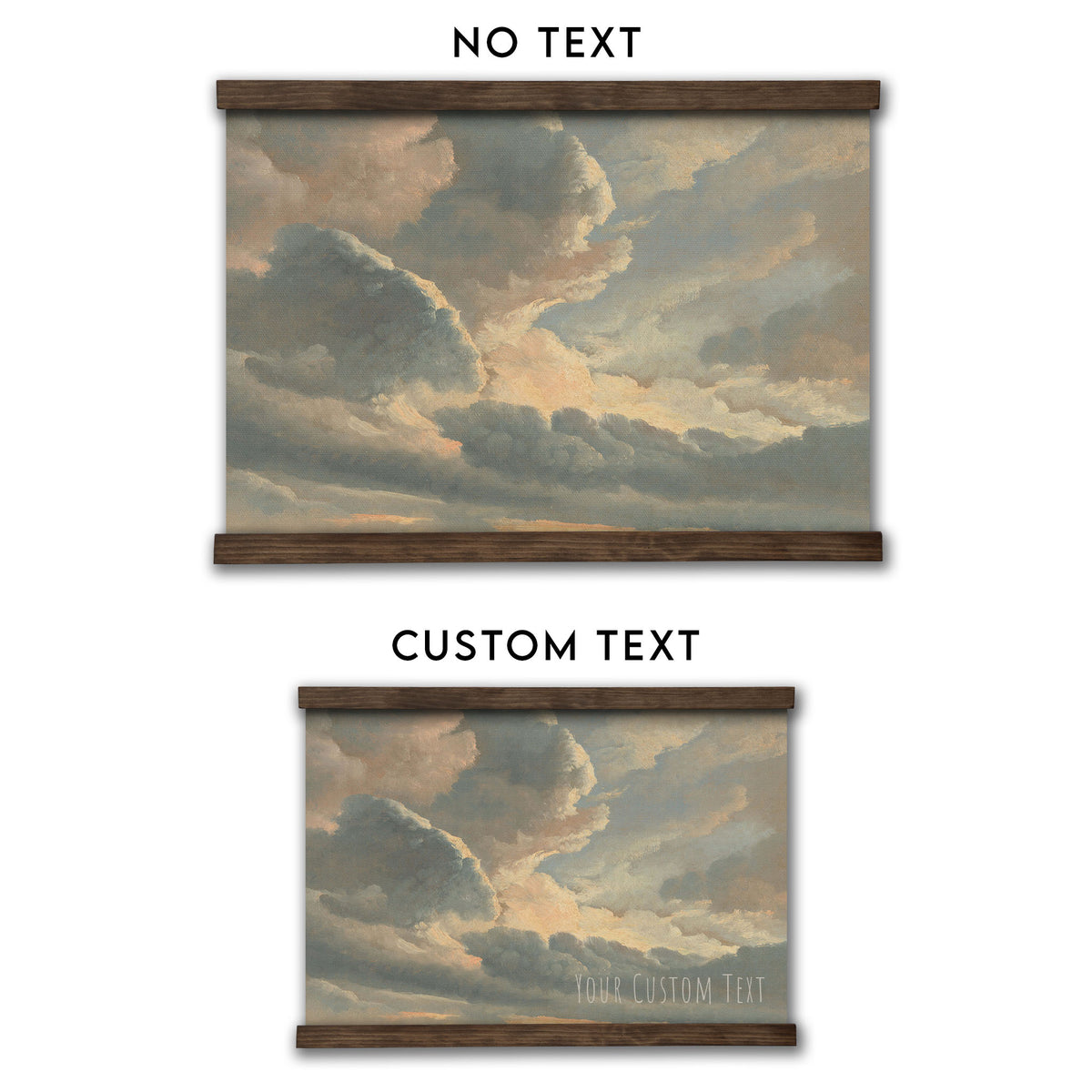 Vintage Sky and Cloud Painting