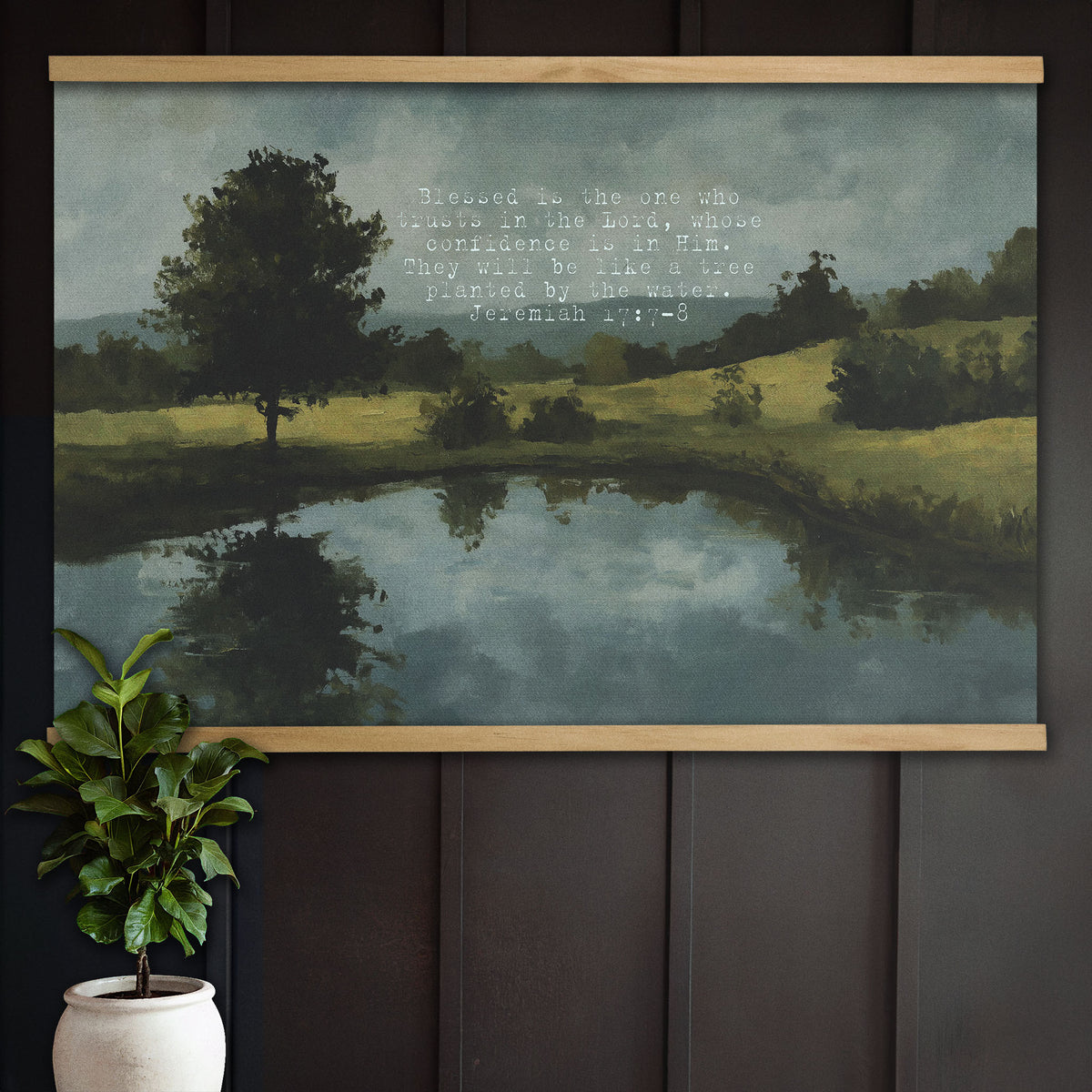 Blessed is the One Who Trusts in the Lord - A Tree Planted by the Water