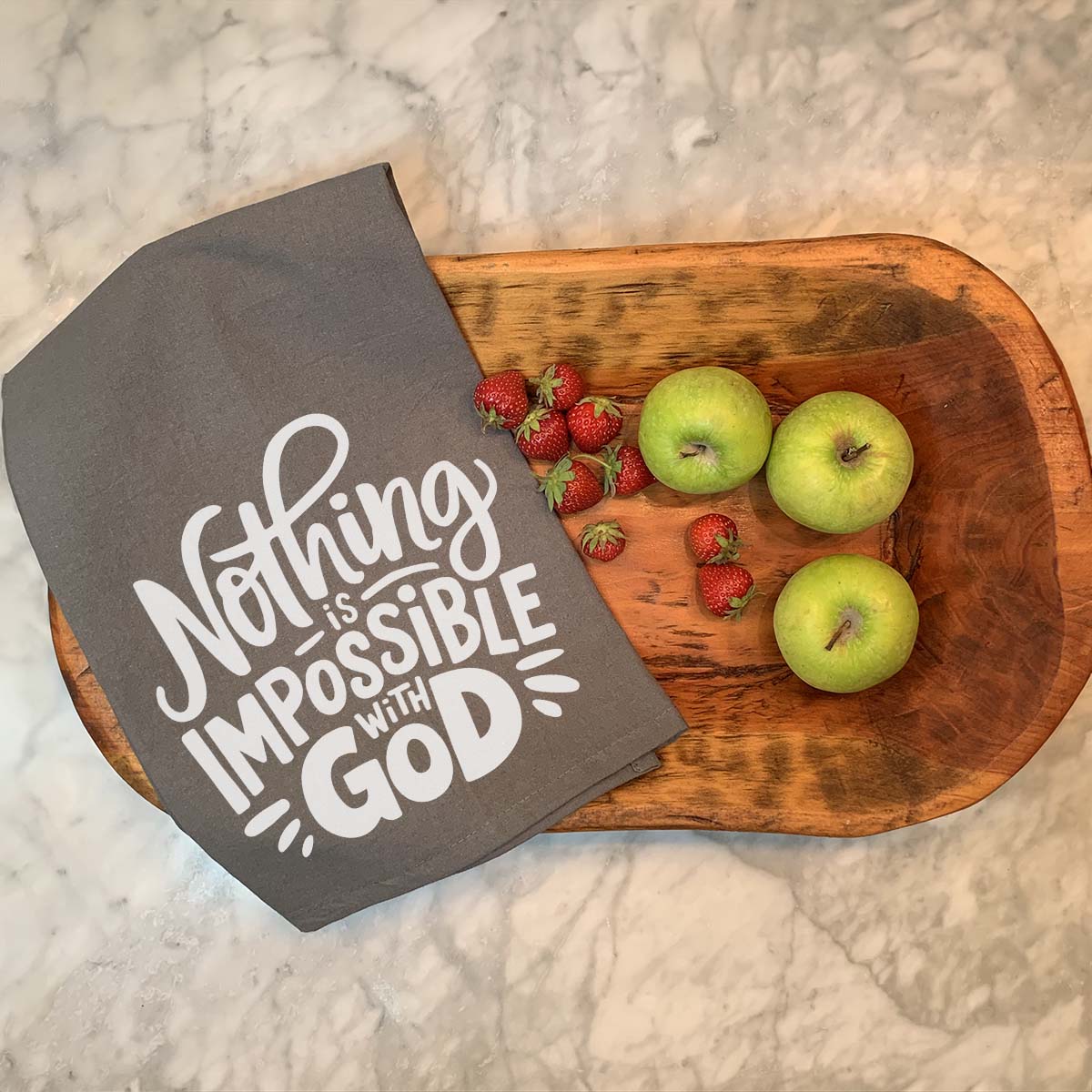 Nothing is Impossible With God Towel