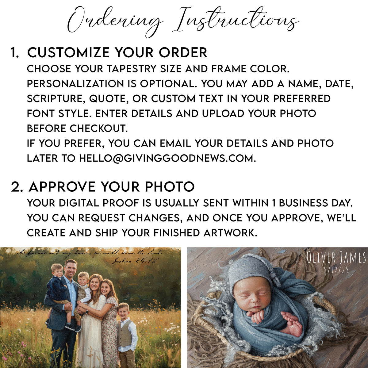 Custom Wall Art - Turn Your Photo into a Canvas Painting