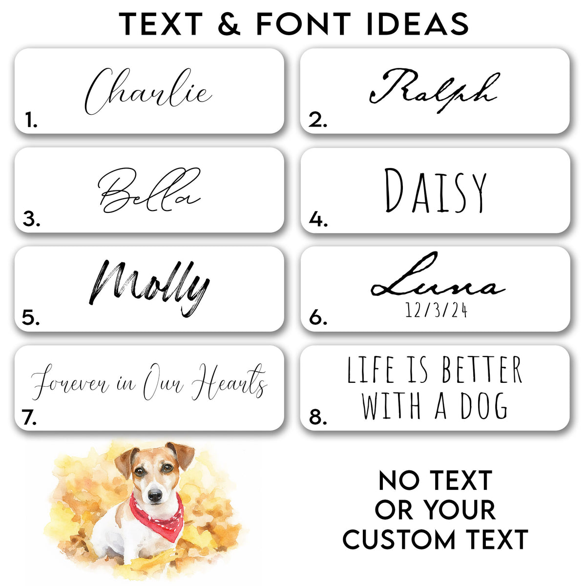 Custom Watercolor Dog Portrait