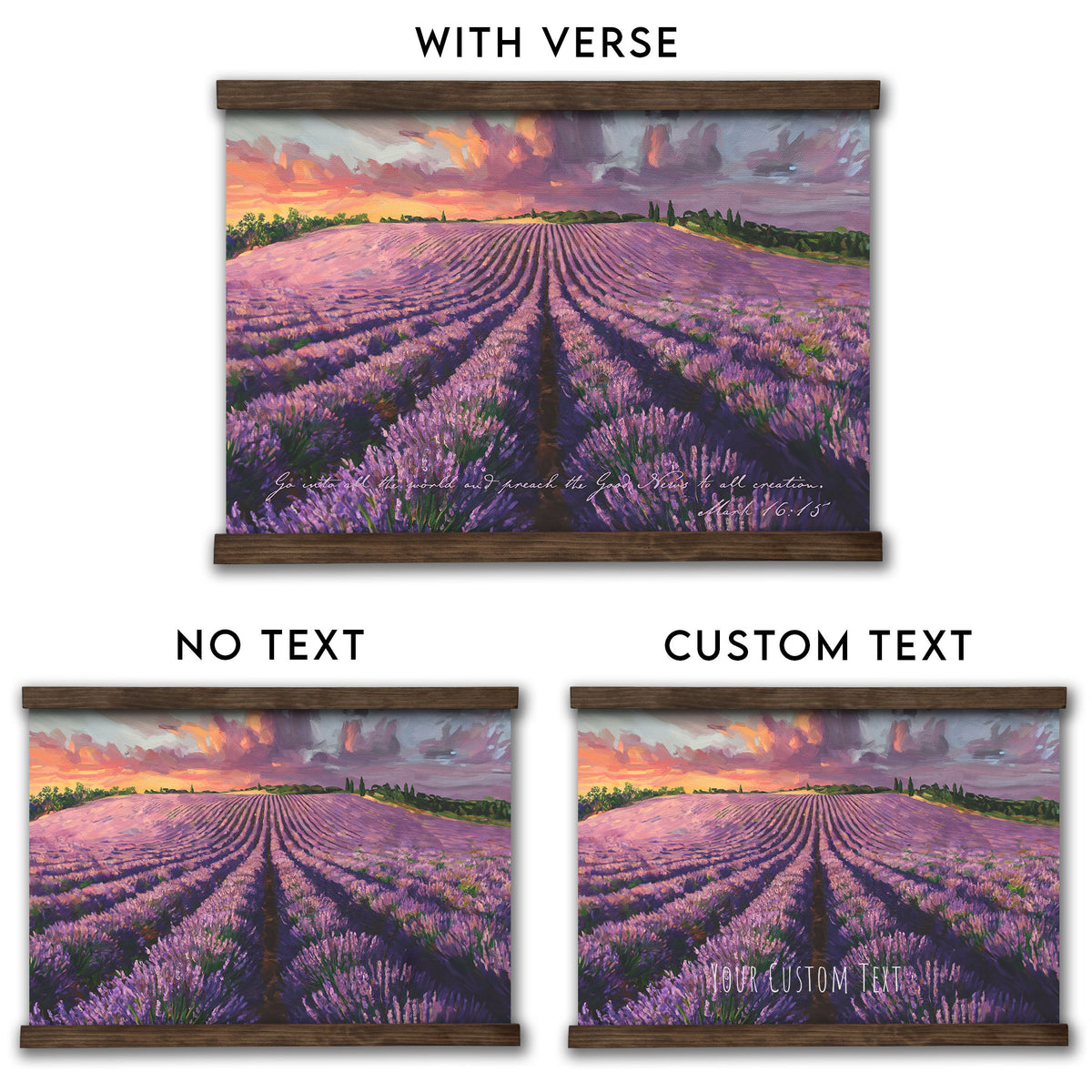 French Lavender Fields - Preach the Good News to All Creation