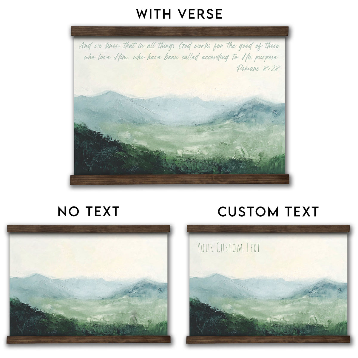 Abstract Rolling Hills - Called According to His Purpose