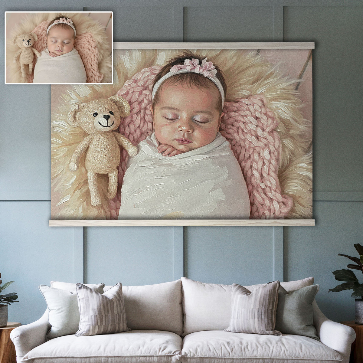 Custom Wall Art - Turn Your Photo into a Canvas Painting