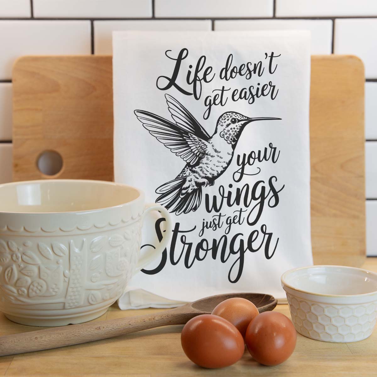 Your Wings Just Get Stronger Towel