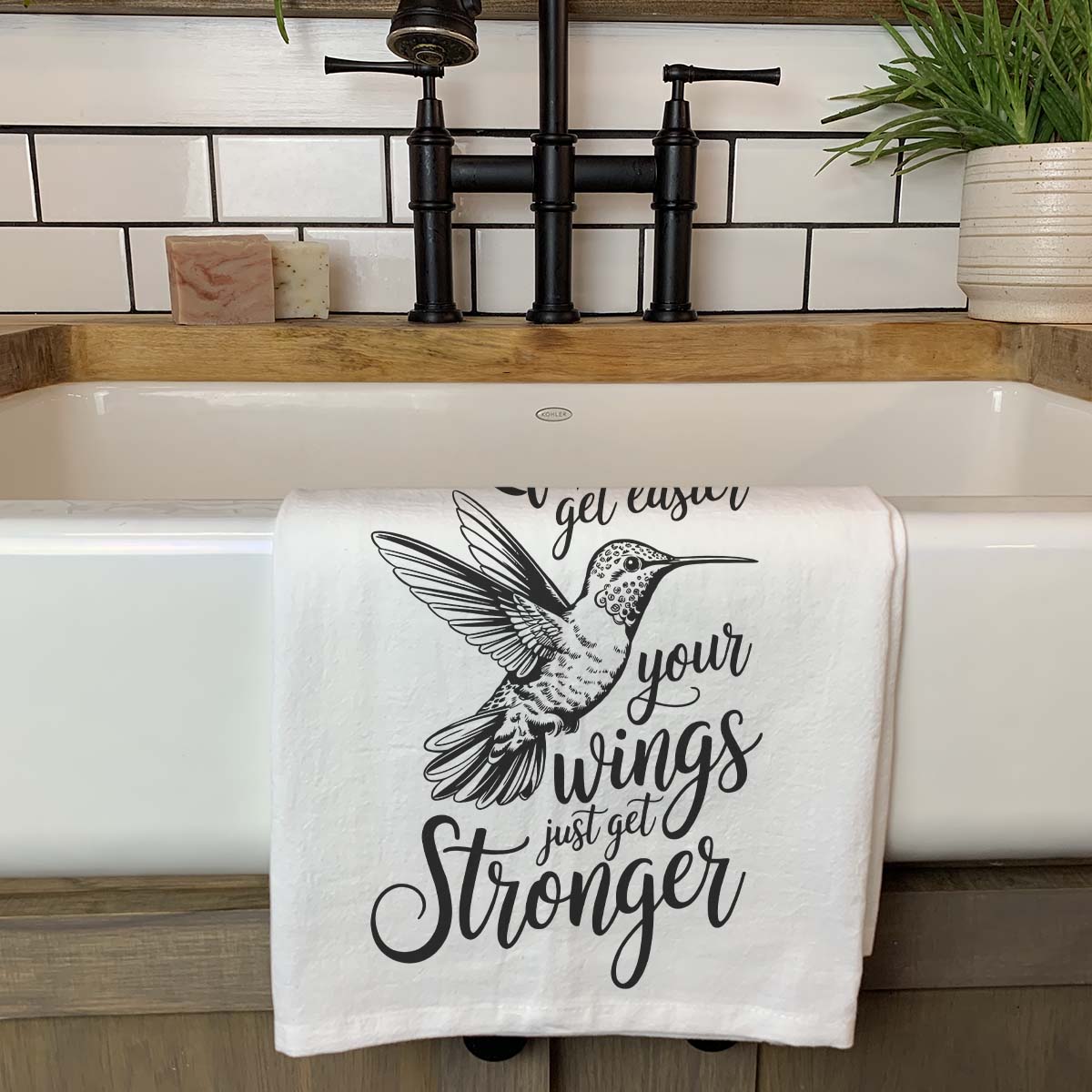 Your Wings Just Get Stronger Towel