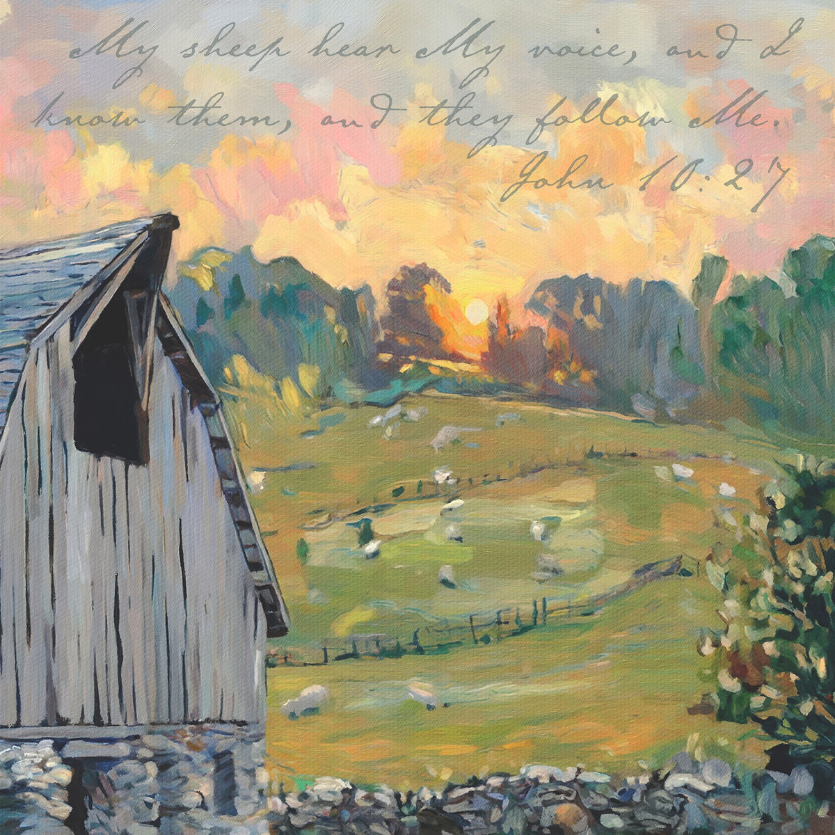 My Sheep Hear My Voice, and I Know Them