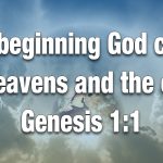 Genesis 1:1