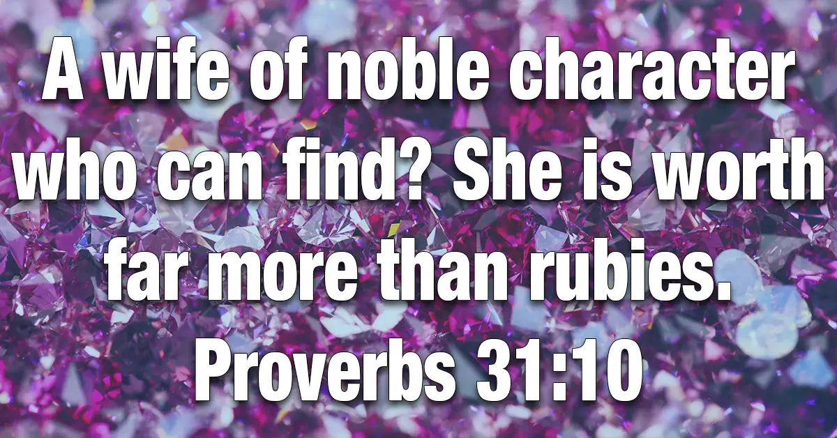 Proverbs 31:10